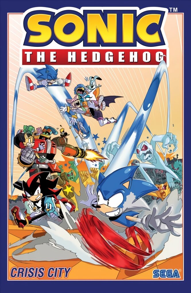 Sonic The Hedgehog, Volume 5: Crisis City цена и информация | Knygos paaugliams ir jaunimui | pigu.lt