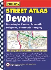 Philip's Street Atlas Devon kaina ir informacija | Kelionių vadovai, aprašymai | pigu.lt