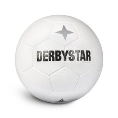 Futbolo kamuolių paketas (10) Derbystar Brillant TT Classic 22, balti, 5 dydis цена и информация | Футбольные мячи | pigu.lt