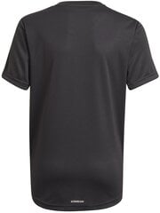 Marškinėliai paaugliams B Bl Tee Black GN1478 GN1478/152 kaina ir informacija | Marškinėliai berniukams | pigu.lt
