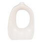 Keramikinė baltos spalvos vaza Hollow 27.5cm kaina ir informacija | Vazos | pigu.lt
