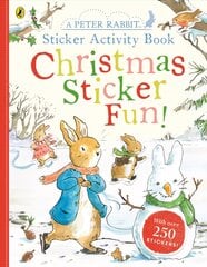 Peter Rabbit Christmas Fun Sticker Activity Book kaina ir informacija | Knygos mažiesiems | pigu.lt