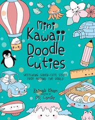 Mini Kawaii Doodle Cuties: Sketching Super-Cute Stuff from Around the World, Volume 4 цена и информация | Книги о питании и здоровом образе жизни | pigu.lt