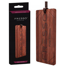 Деревянная подвеска Fresso Pure Passion цена и информация | Освежители воздуха для салона | pigu.lt