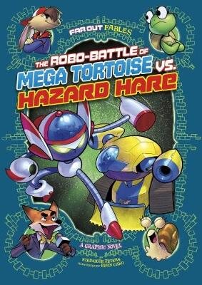 Robo-battle of Mega Tortoise vs Hazard Hare: A Graphic Novel kaina ir informacija | Knygos paaugliams ir jaunimui | pigu.lt