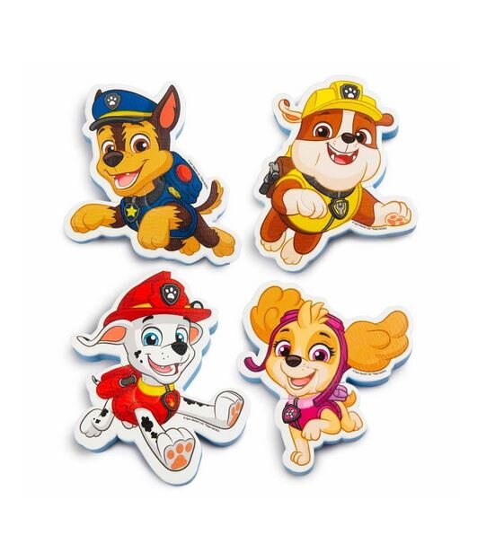 Vonios žaislas Paw Patrol (Šunyčiai Patruliai) Dėlionė kaina ir informacija | Žaislai kūdikiams | pigu.lt