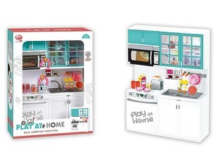 Игровая кухня с аксессуарами "Играй дома", 3+ цена и информация | Игрушки для девочек | pigu.lt