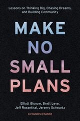 Make No Small Plans: Lessons on Thinking Big, Chasing Dreams, and Building Community цена и информация | Самоучители | pigu.lt