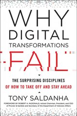 Why Digital Transformations Fail: The Surprising Disciplines of How to Take off and Stay Ahead kaina ir informacija | Ekonomikos knygos | pigu.lt