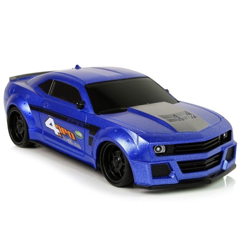 Nuotoliu būdu valdomas sportinis automobilis Lean Toys 1:24 Racing Blue Tinted Windows kaina ir informacija | Žaislai berniukams | pigu.lt