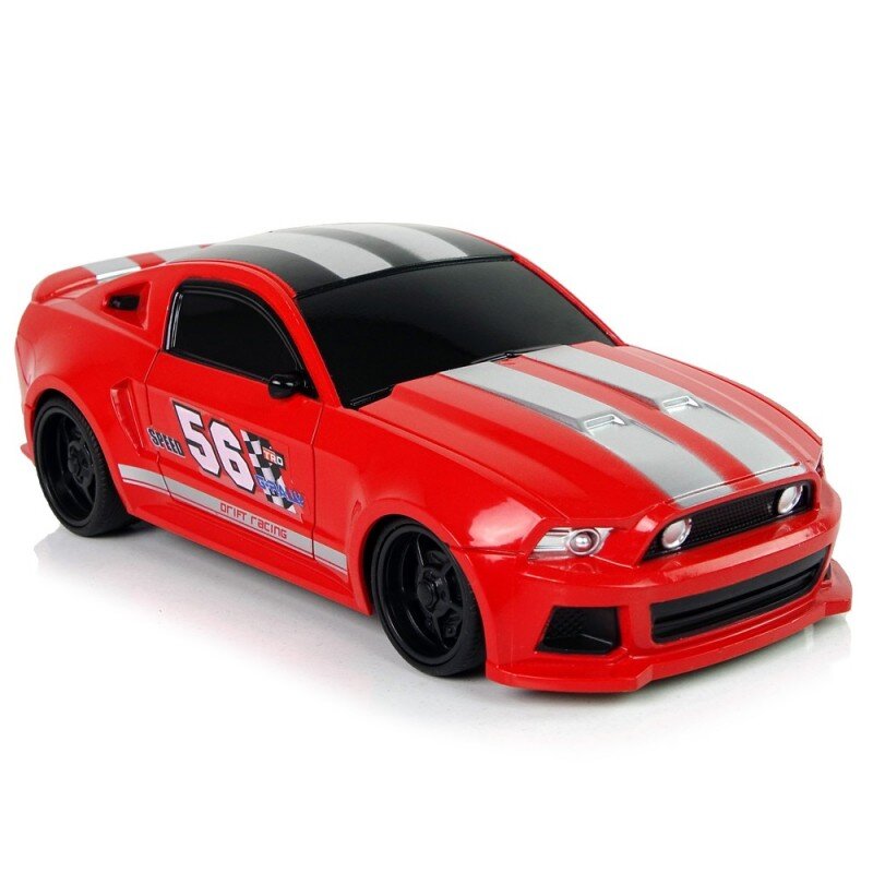Nuotoliniu būdu valdomas automobilis R/C Sports Car 1:24, raudonas kaina ir informacija | Žaislai berniukams | pigu.lt