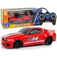 Nuotoliniu būdu valdomas automobilis R/C Sports Car 1:24, raudonas kaina ir informacija | Žaislai berniukams | pigu.lt