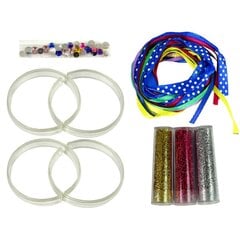 Набор для изготовления браслетов Lean Toys цена и информация | Игрушки для девочек | pigu.lt