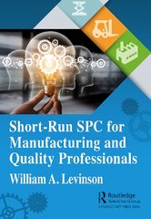 Short-Run SPC for Manufacturing and Quality Professionals kaina ir informacija | Ekonomikos knygos | pigu.lt