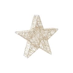 Apšvietimo apdaila DKD Home Decor Žvaigždė (34 x 7 x 34 cm) kaina ir informacija | Kalėdinės dekoracijos | pigu.lt