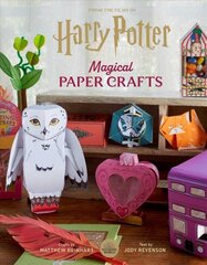Harry Potter: Magical Paper Crafts: 24 Official Creations Inspired by the Wizarding World цена и информация | Книги о питании и здоровом образе жизни | pigu.lt