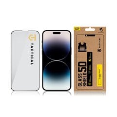 Tactical Glass Shield 5D for Apple iPhone 14 Pro Black цена и информация | Защитные пленки для телефонов | pigu.lt