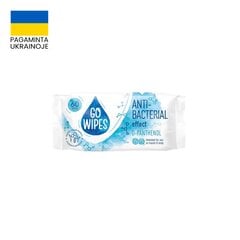 Go wipes drėgnos servetėlės 60vnt su d-pantenoliu kaina ir informacija | Valikliai | pigu.lt