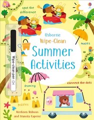 Wipe-Clean Summer Activities цена и информация | Книги для малышей | pigu.lt