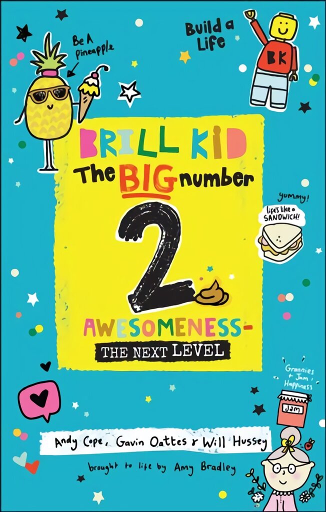 Brill Kid - The Big Number 2: Awesomeness - The Next Level: Awesomeness - The Next Level цена и информация | Knygos paaugliams ir jaunimui | pigu.lt