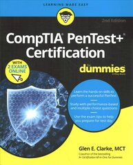 CompTIA Pentestplus Certification For Dummies, 2nd Edition 2nd Edition kaina ir informacija | Socialinių mokslų knygos | pigu.lt