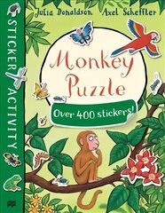 Monkey Puzzle Sticker Book Main Market Ed. цена и информация | Книги для самых маленьких | pigu.lt