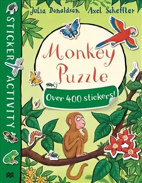 Monkey Puzzle Sticker Book Main Market Ed. цена и информация | Knygos mažiesiems | pigu.lt