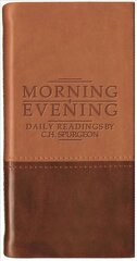 Morning And Evening - Matt Tan/Burgundy: Daily Readings New edition kaina ir informacija | Dvasinės knygos | pigu.lt