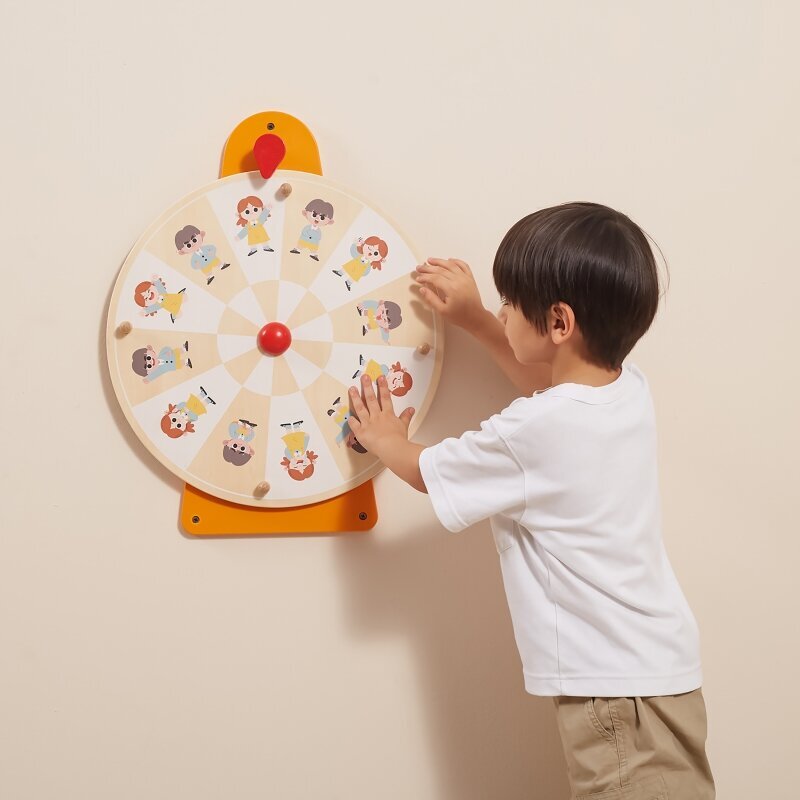 Sieninė lenta Viga Montessori Suk ir parodyk emociją kaina ir informacija | Lavinamieji žaislai | pigu.lt