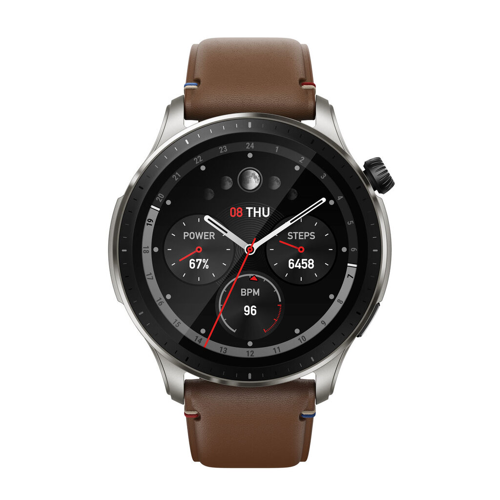 Amazfit GTR 4 Vintage Brown kaina ir informacija | Išmanieji laikrodžiai (smartwatch) | pigu.lt