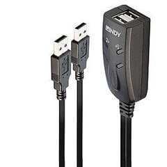 Lindy 2 Port USB Km Switch 32165 цена и информация | Адаптеры, USB-разветвители | pigu.lt