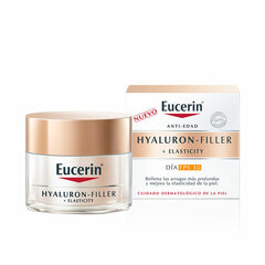 Дневной антивозрастной крем Eucerin Hyaluron Filler + Elasticity SPF 30 цена и информация | Кремы для лица | pigu.lt