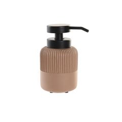 Дозатор мыла DKD Home Decor Чёрный Цемент терракот полипропилен 7 x 7 x 16 cm цена и информация | Аксессуары для ванной комнаты | pigu.lt