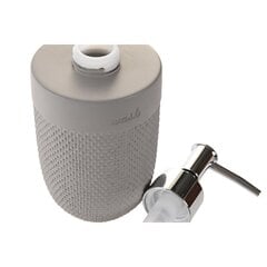 Дозатор мыла DKD Home Decor Серый Цемент полипропилен цена и информация | Набор акскссуаров для ванной | pigu.lt
