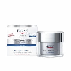Ночной антивозрастной крем Eucerin Hyaluronic Filler 50 мл цена и информация | Кремы для лица | pigu.lt