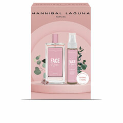 Rinkinys Hannibal Laguna Face To Face moterims: tualetinis vanduo EDT, 100 ml + dulksna plaukams, 75 ml цена и информация | Женские духи | pigu.lt