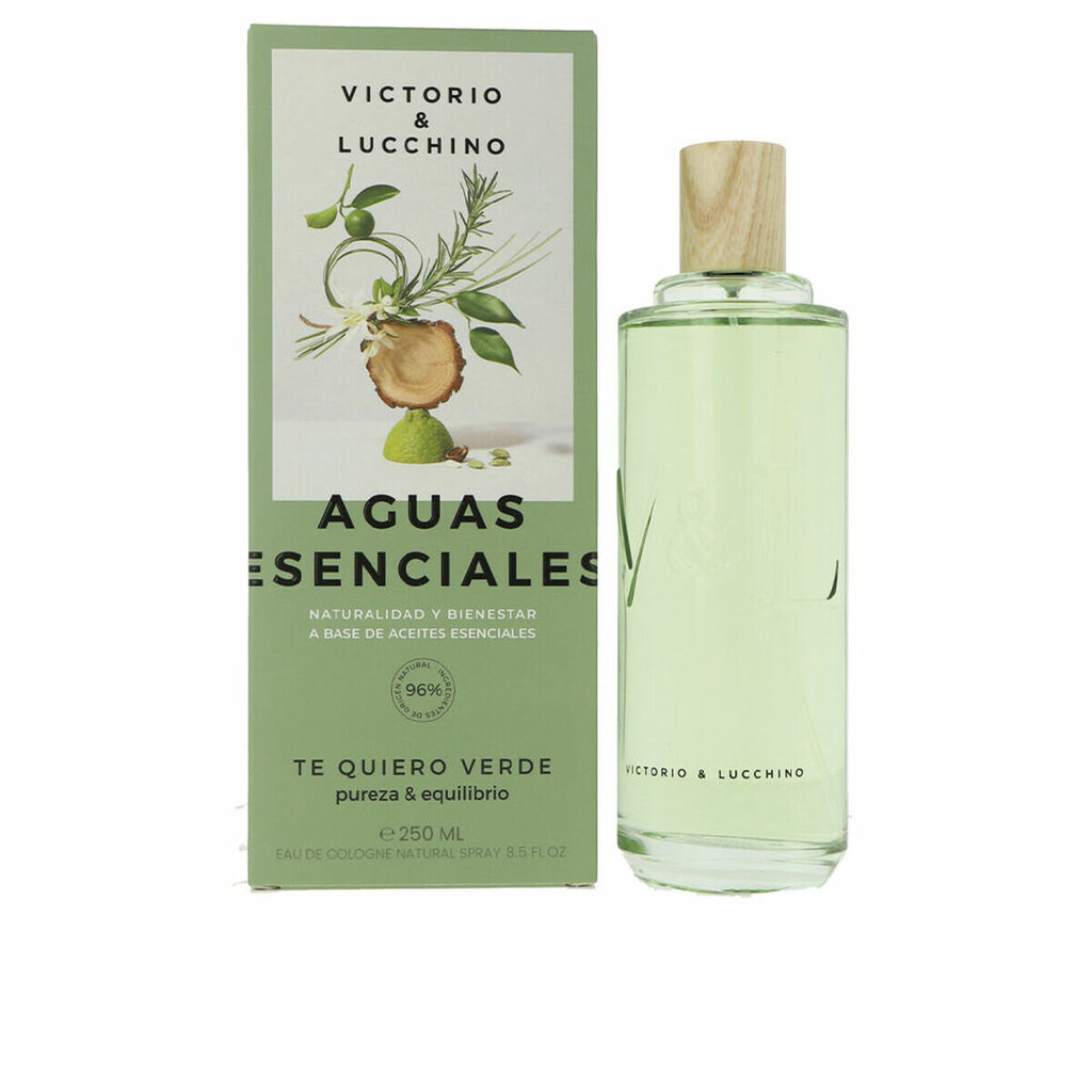 Tualetinis vanduo Victorio & Lucchino Aguas Esenciales Te Quiero Verde EDT moterims, 250 ml kaina ir informacija | Kvepalai moterims | pigu.lt