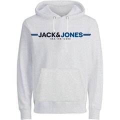 Толстовка с капюшоном мужская Jack & Jones JCOFREDERICK Серый цена и информация | Мужские толстовки | pigu.lt