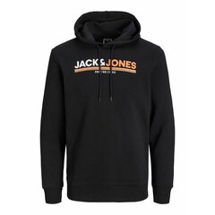 Мужской спортивный свитер Jack & Jones 12256972BLACKONYX, черный цена и информация | Мужские толстовки | pigu.lt
