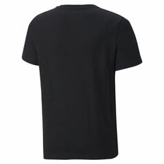 Спортивная футболка с коротким рукавом Puma Essentials+ Two-Tone Logo Чёрный цена и информация | Рубашки для мальчиков | pigu.lt