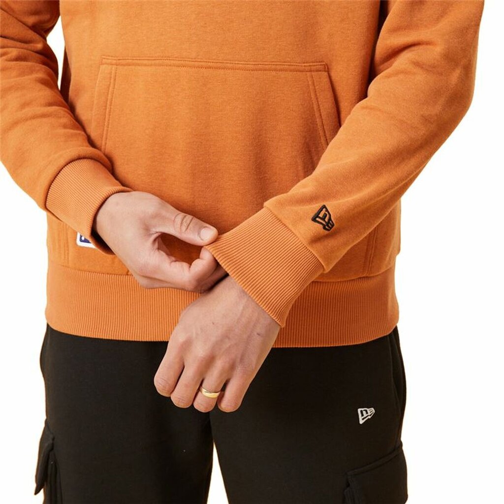 Vyriškas džemperis su gobtuvu New Era MLB New York Yankees, oranžinis цена и информация | Džemperiai vyrams | pigu.lt