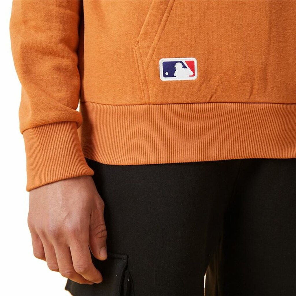 Vyriškas džemperis su gobtuvu New Era MLB New York Yankees, oranžinis цена и информация | Džemperiai vyrams | pigu.lt