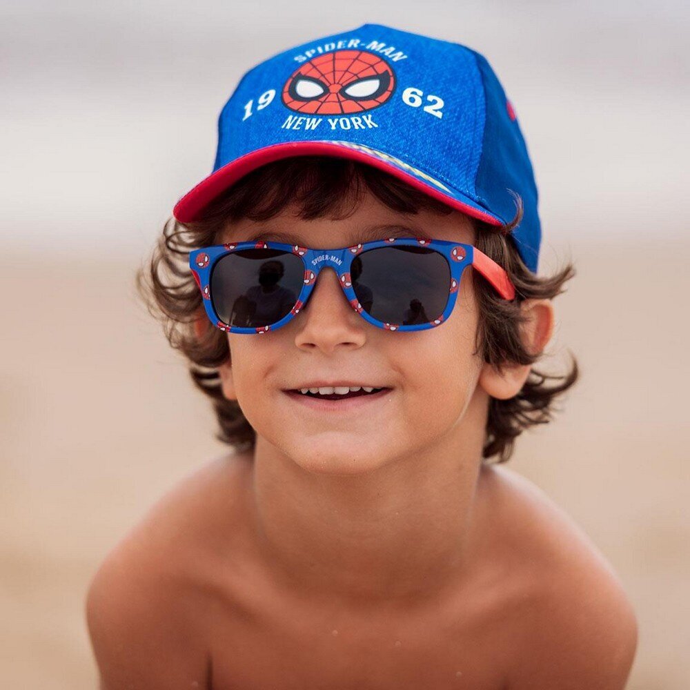 Kepurė berniukams Spiderman, mėlyna цена и информация | Kepurės, pirštinės, šalikai berniukams | pigu.lt