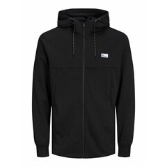 Мужской спортивный свитер Jack & Jones 12256972BLACKONYX, черный цена и информация | Мужские толстовки | pigu.lt