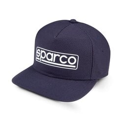 Kepurė moterims ir vyrams Sparco, mėlyna kaina ir informacija | Kepurės moterims | pigu.lt