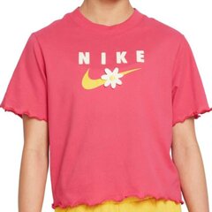 Футболка с коротким рукавом ENERGY BOXY FRILLY Nike DO1351 666  Розовый цена и информация | Женские футболки | pigu.lt