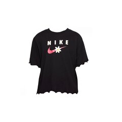 Футболка с коротким рукавом TEE ENERGY BOXY FRILLY Nike DO1351, чёрная цена и информация | Спортивная одежда для женщин | pigu.lt