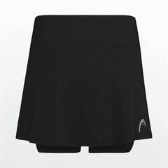 Юбка Head Basic Женщина Чёрный теннис цена и информация | Спортивная одежда для женщин | pigu.lt