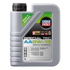 Variklinė alyva Liqui Moly SPECIAL TEC AA 0W-16, 1l kaina ir informacija | Variklinės alyvos | pigu.lt