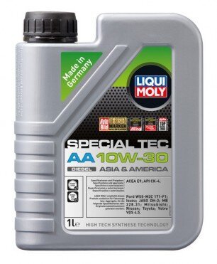 Variklinė alyva Liqui Moly Special Tec AA 10W-30, 4l kaina ir informacija | Variklinės alyvos | pigu.lt